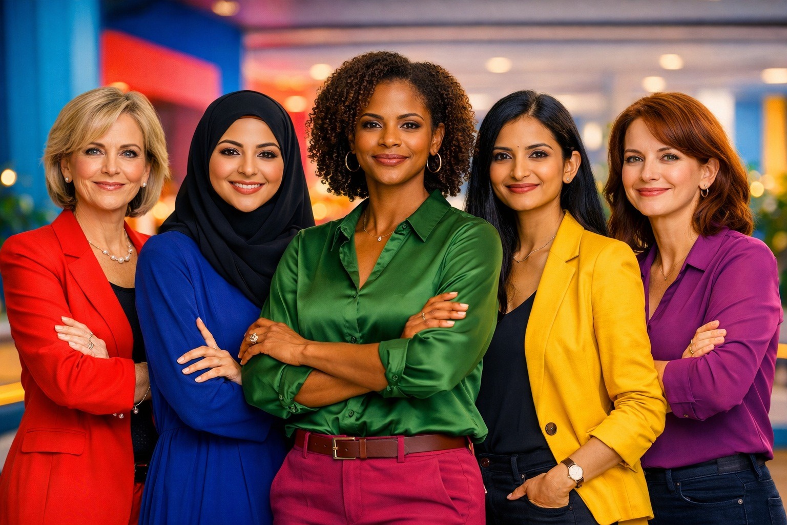 Professional women leaders